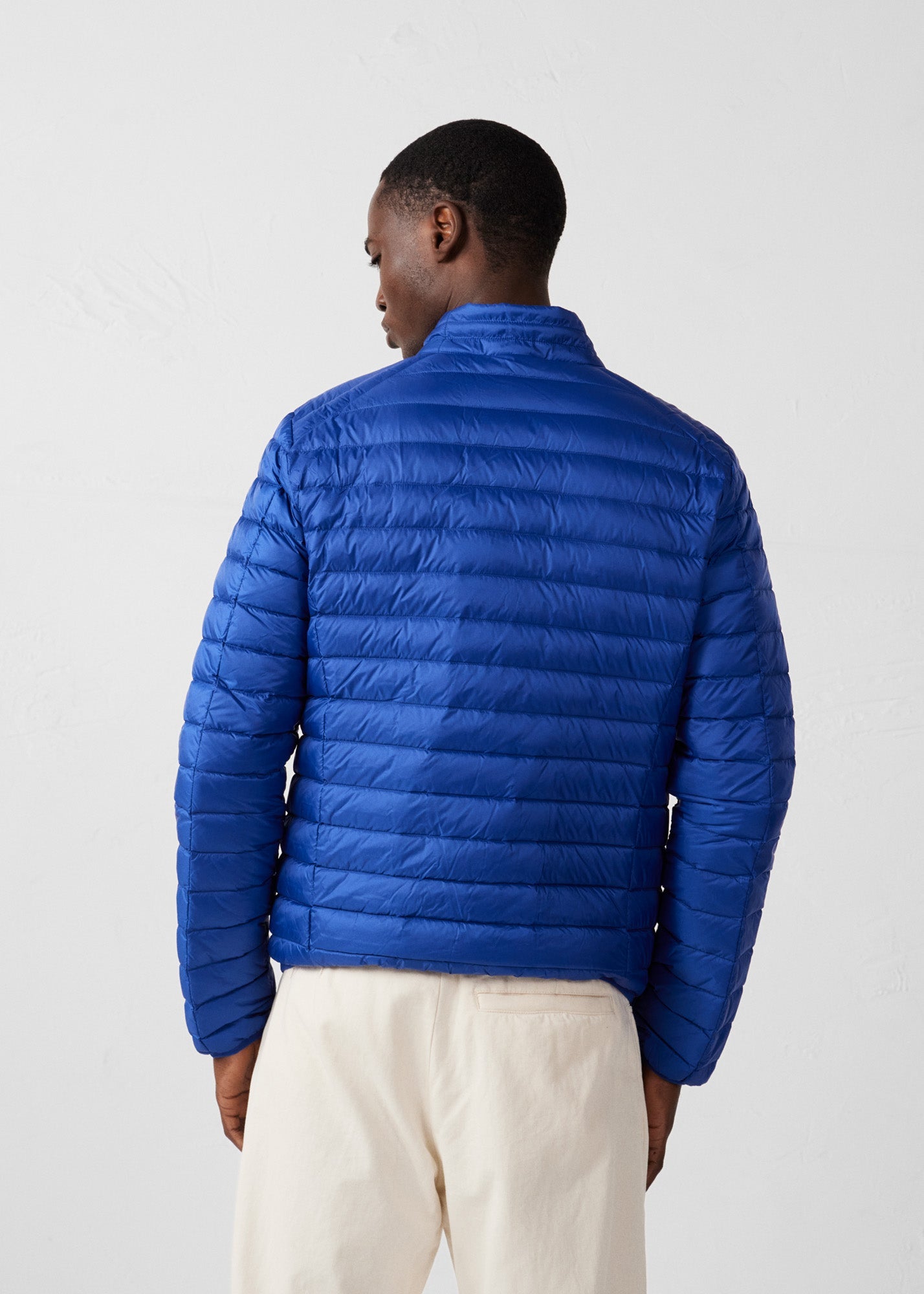 Doudoune légère Bleu cobalt Mat