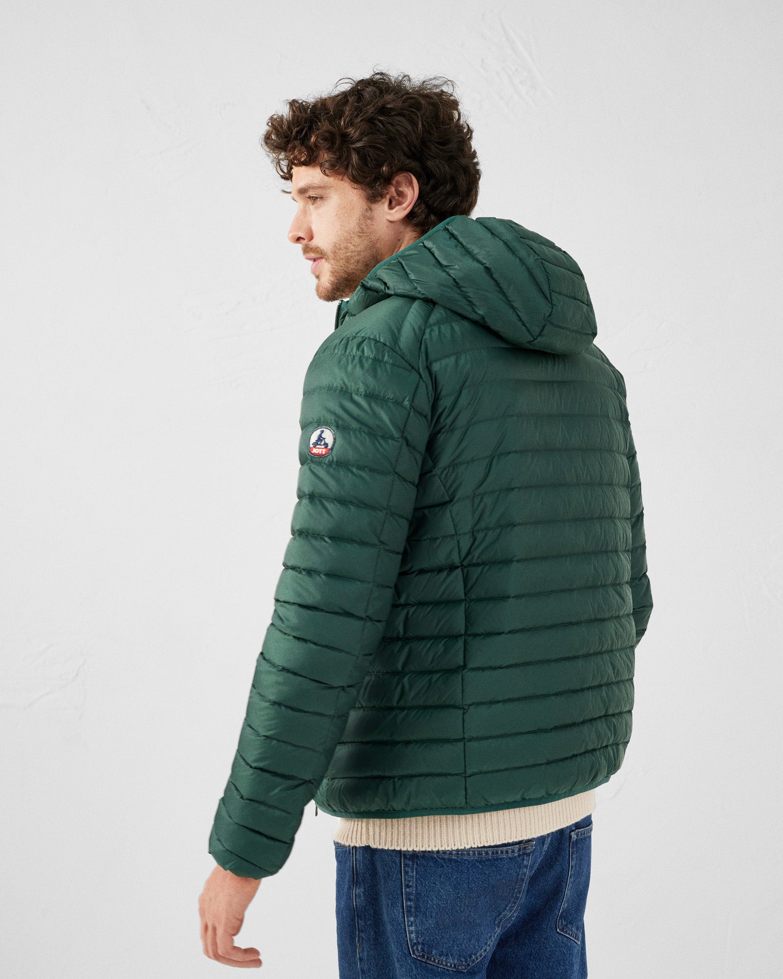 Doudoune légère à capuche Forêt Nico