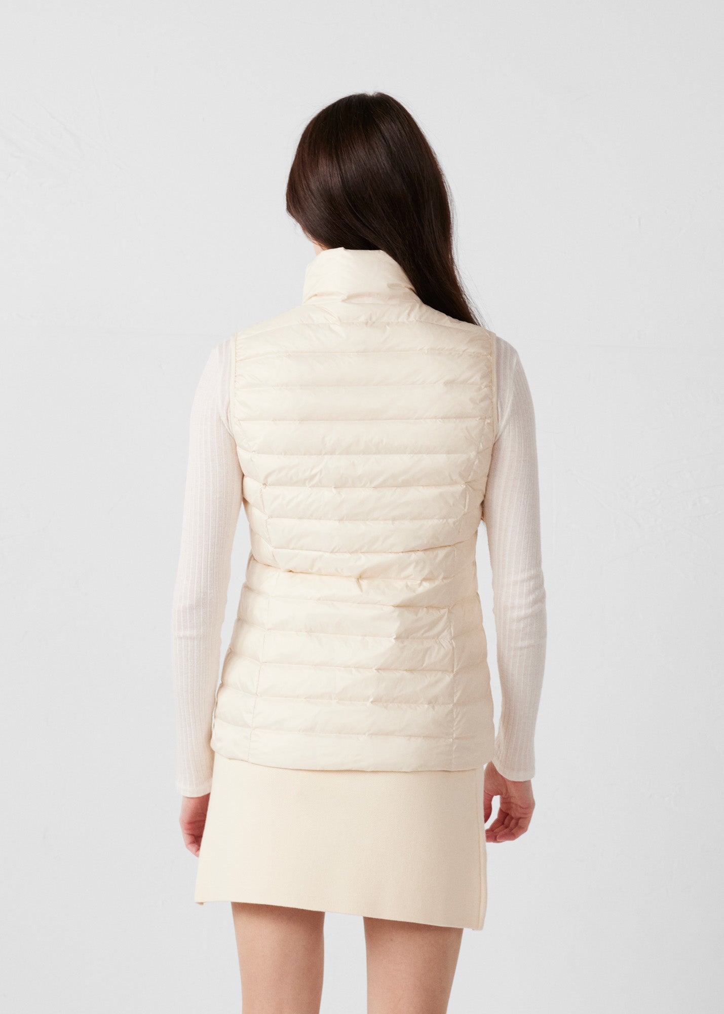 Doudoune légère sans manches Naturel Seda