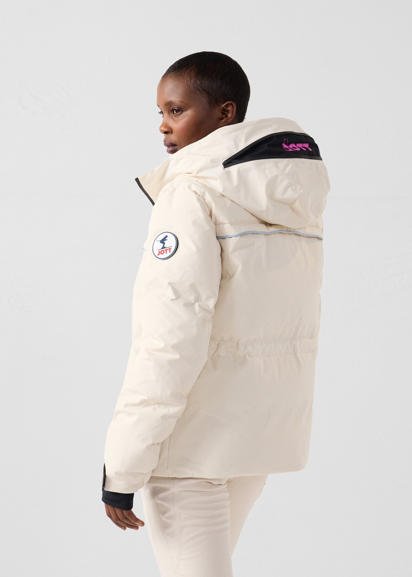 Doudoune ski Grand froid Naturel Soldanelle