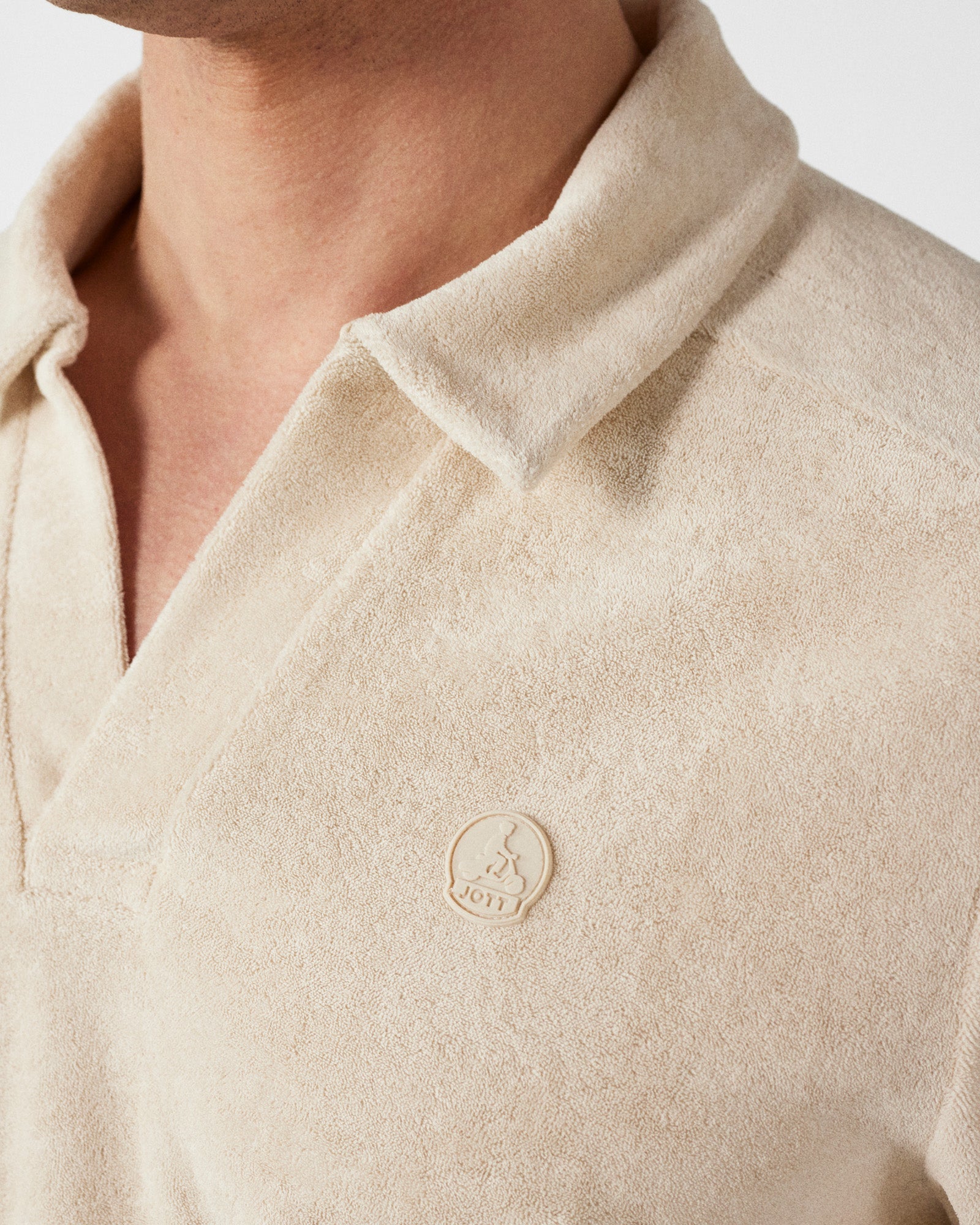 Polo éponge Sable Joshua