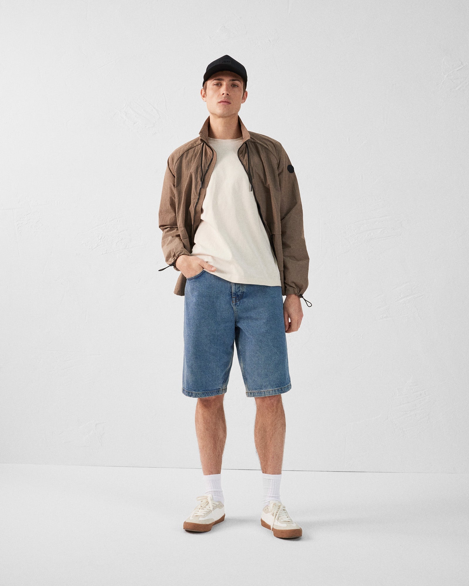 Blouson coupe-vent léger Fauve Placebo