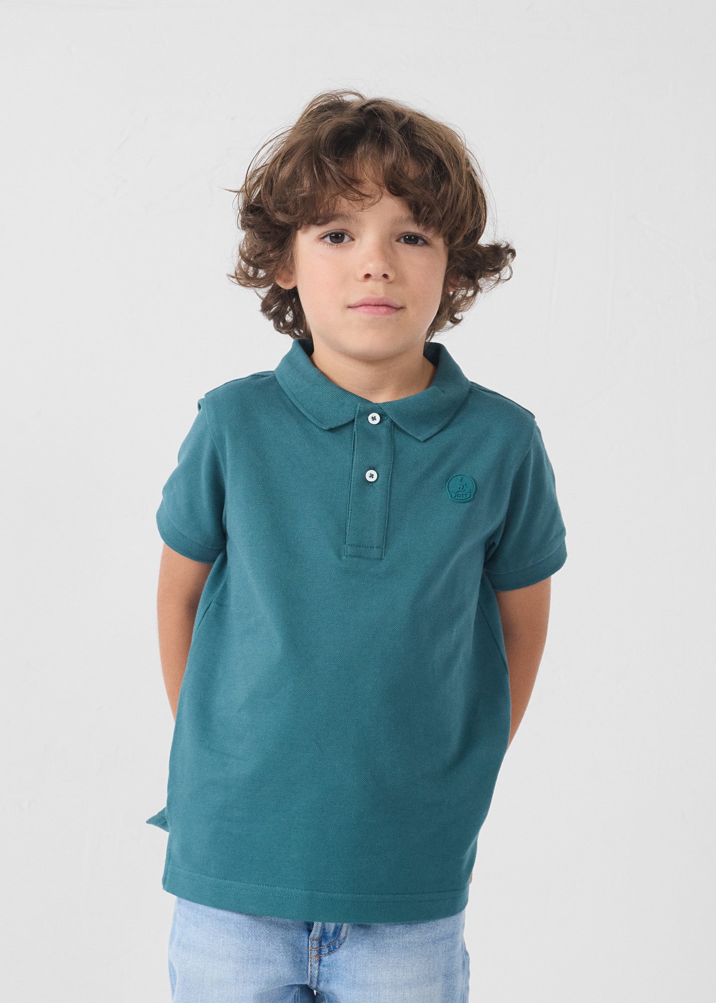 Polo enfant Deep lake Enzo