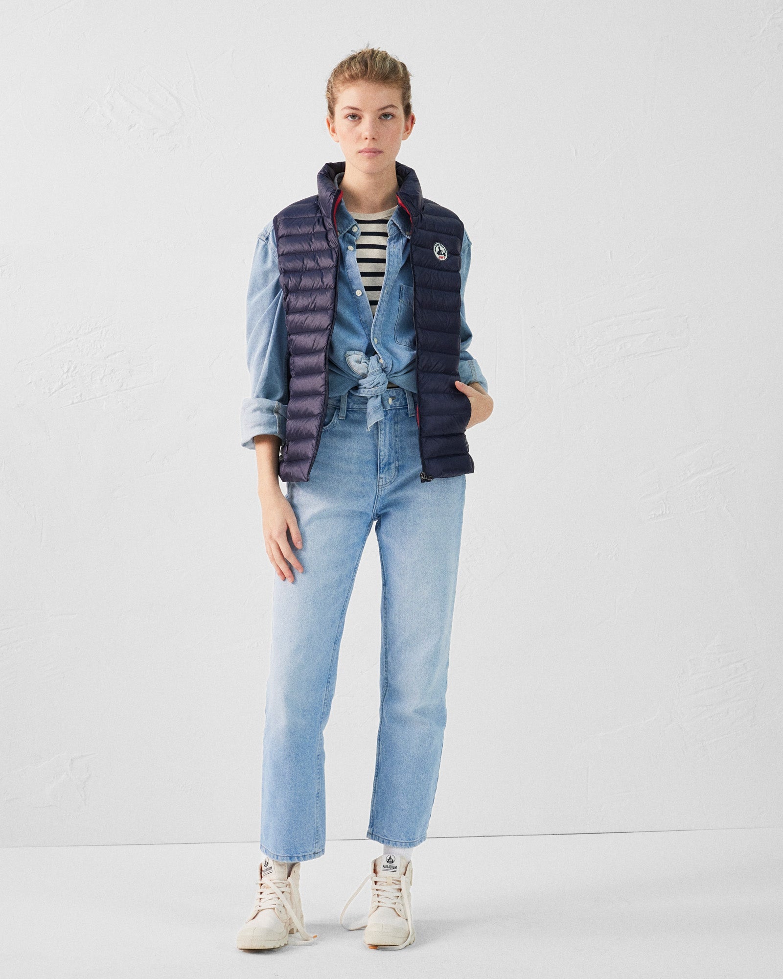 Doudoune légère sans manches Marine Seda