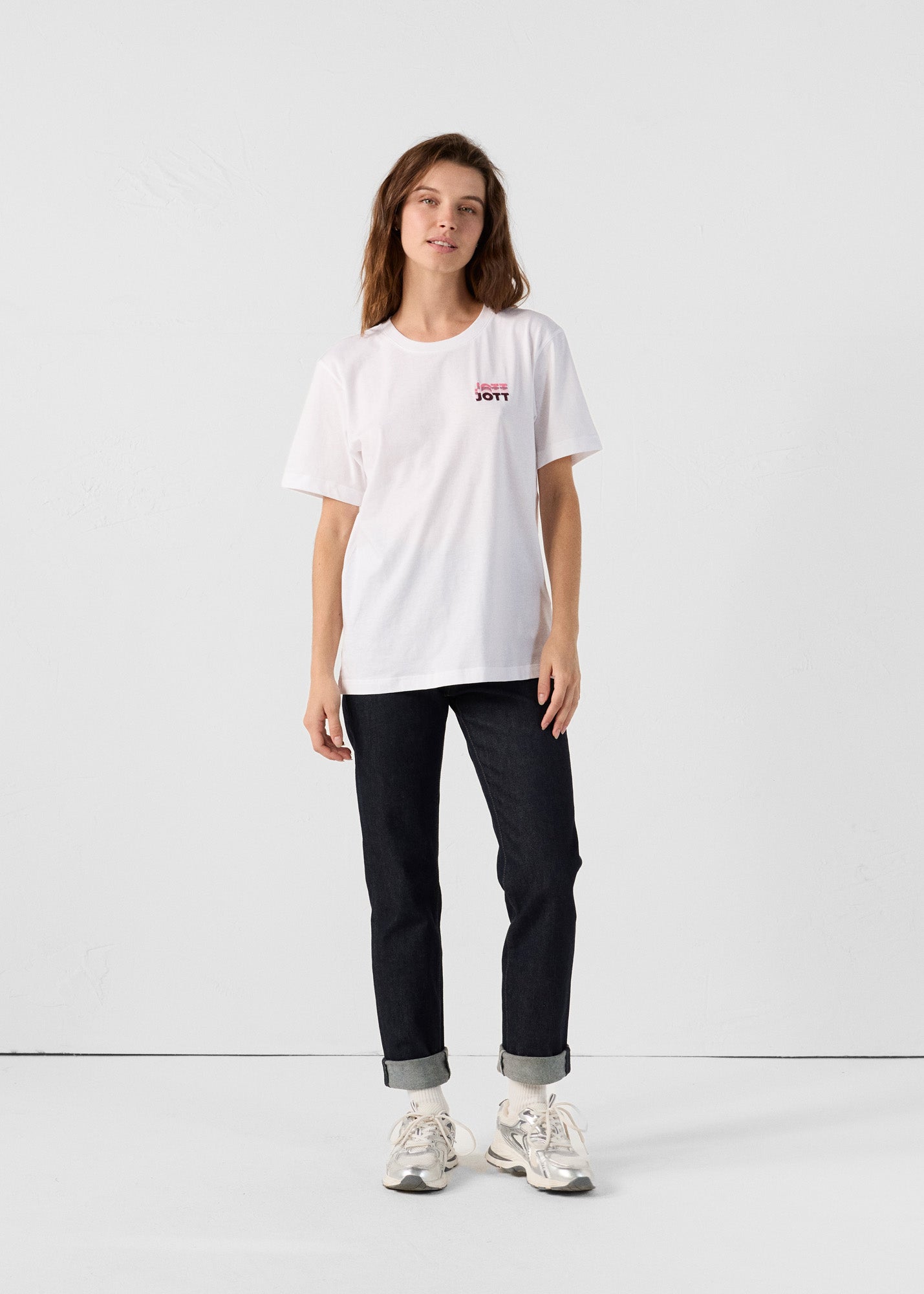 T-Shirt graphique Blanc Lone gradient