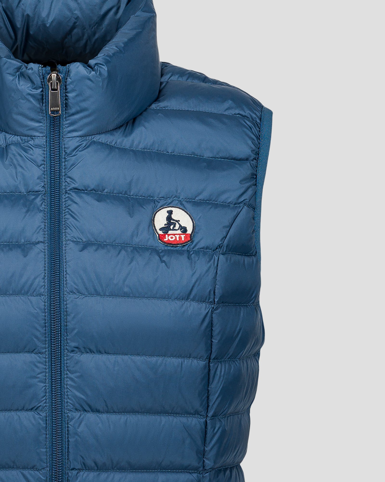 Doudoune légère sans manches Bleu délavé Seda