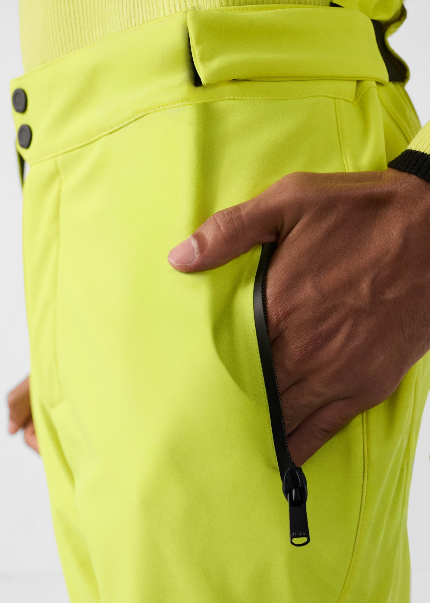 Pantalon ski Imperméable Grand froid Jaune elexir Cairn