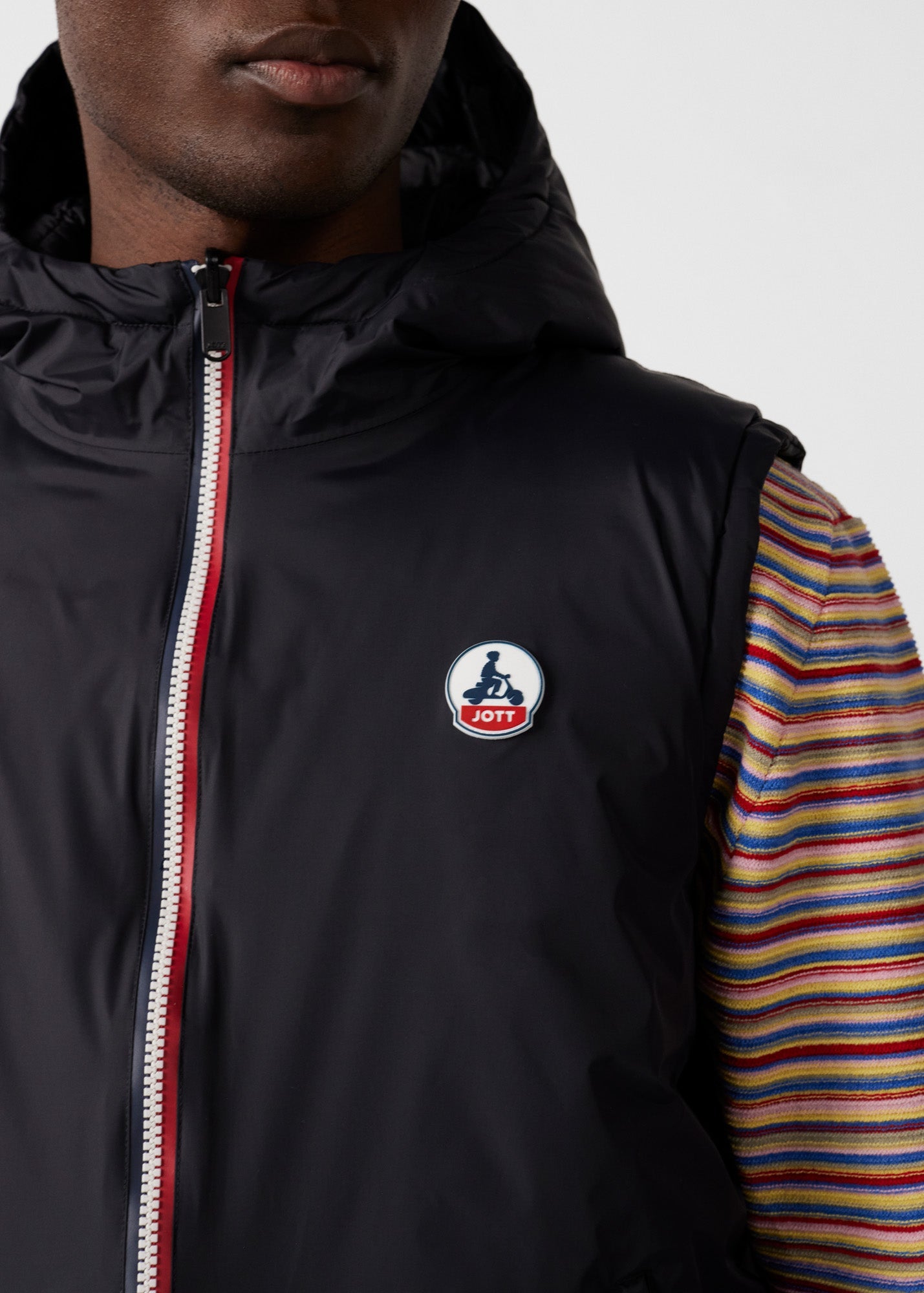 Doudoune réversible sans manches Noir/Noir Leudal