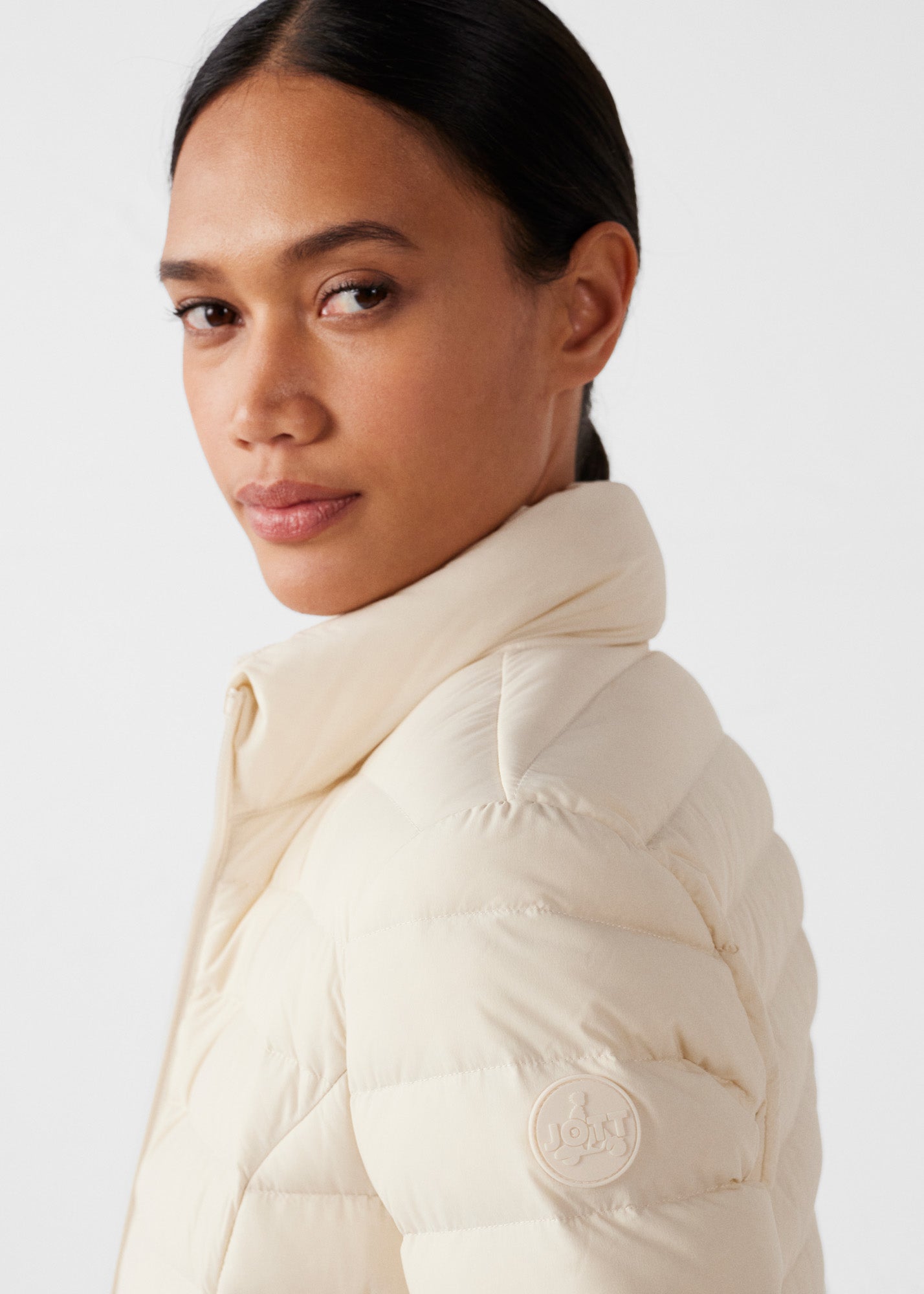 Doudoune stretch légère Naturel Maia