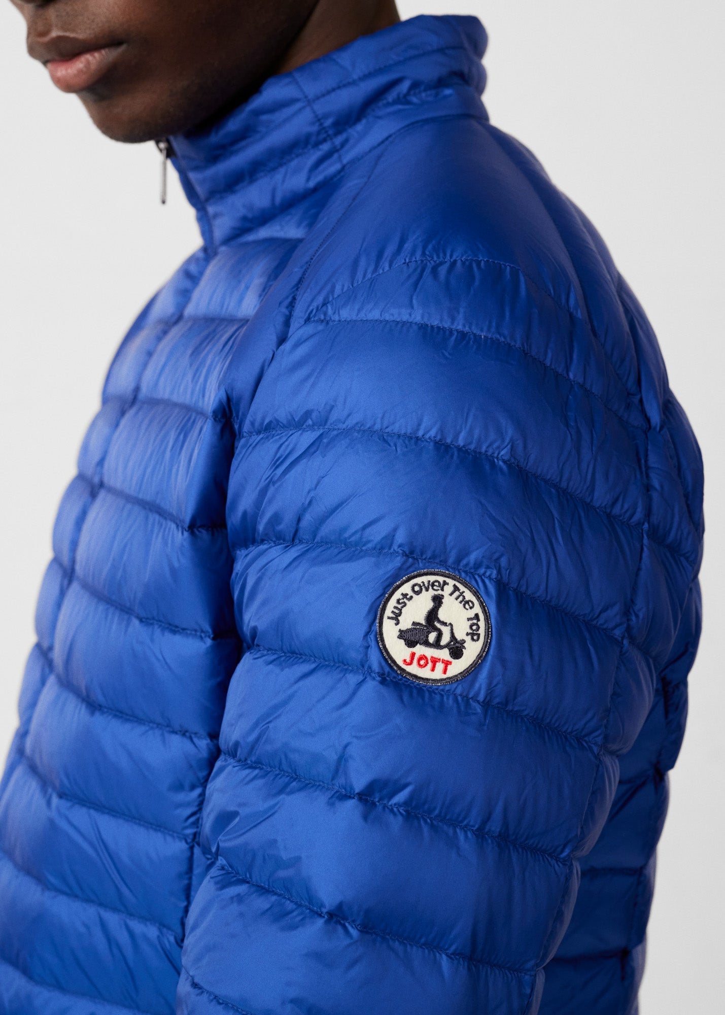 Doudoune légère Bleu cobalt Mat