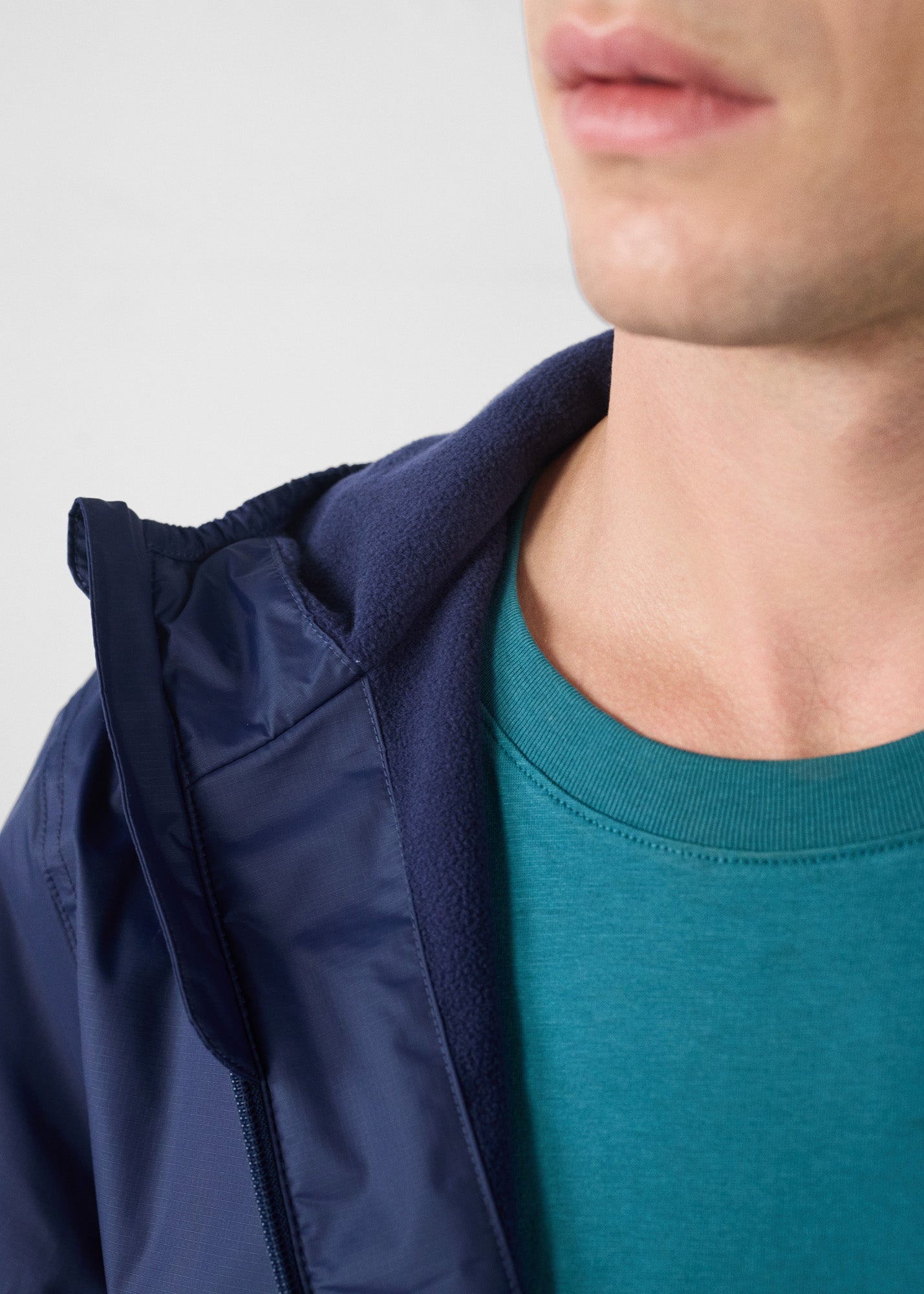 Imperméable long doublé polaire Marine Oban Polar