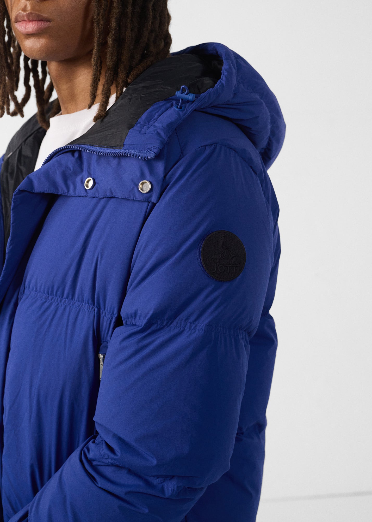 Doudoune Grand Froid esprit puffer Bleu cobalt Sanji
