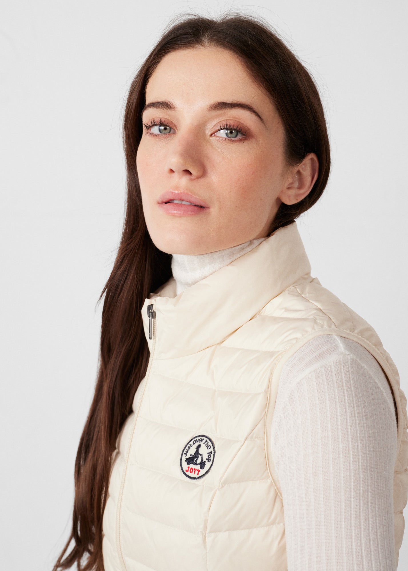 Doudoune légère sans manches Naturel Seda