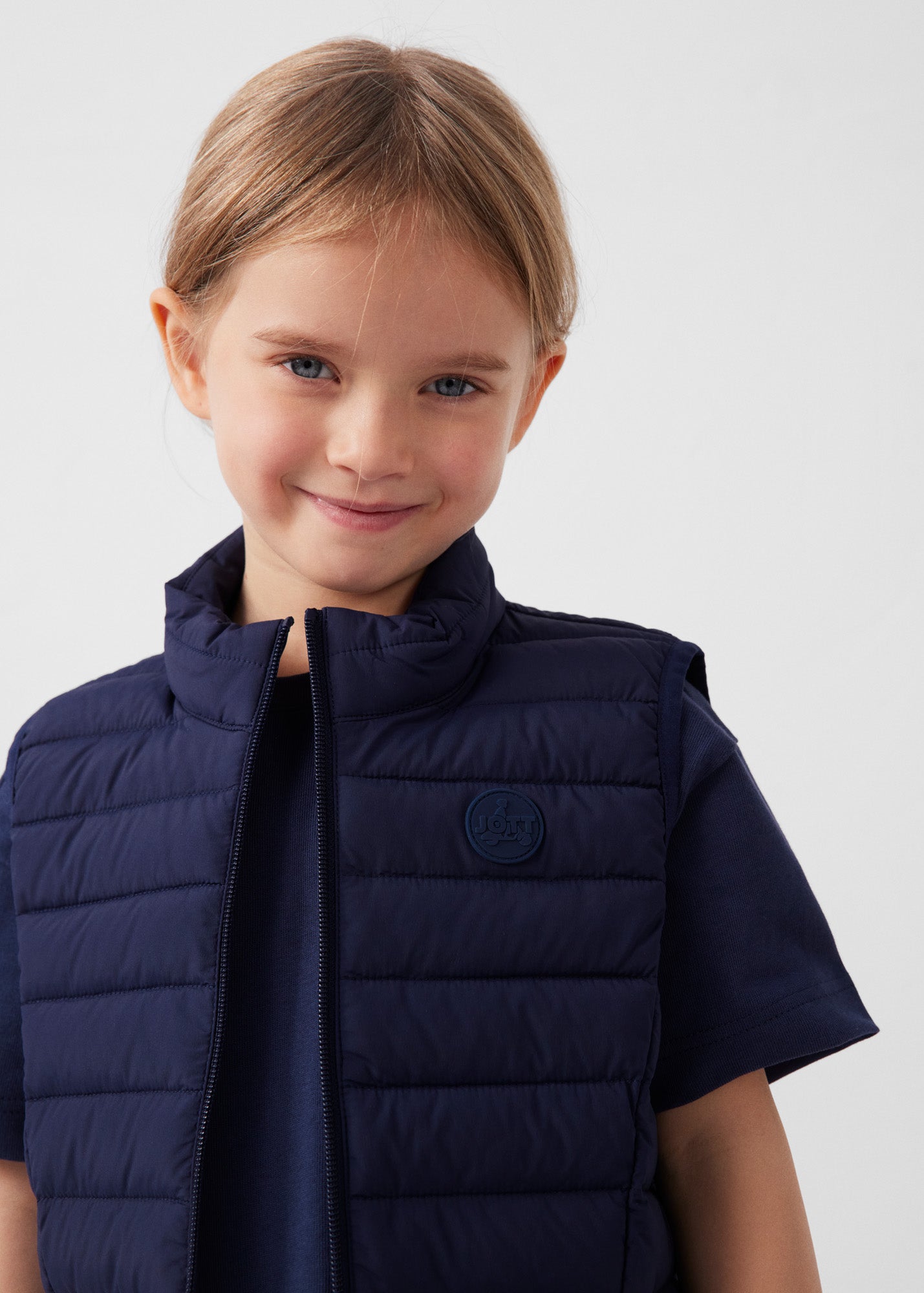 Doudoune enfant sans manches stretch Marine Soan