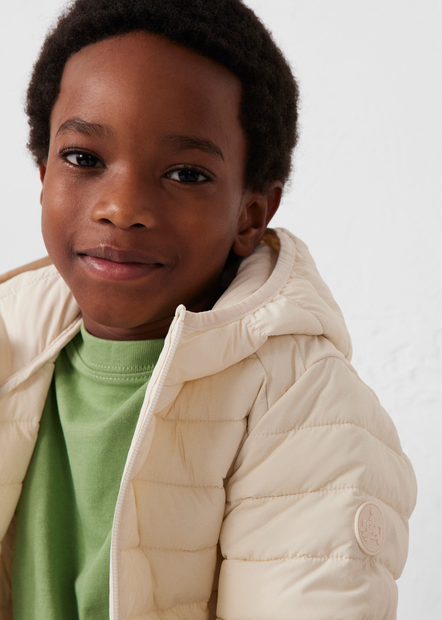 Doudoune enfant légère stretch Naturel Willo