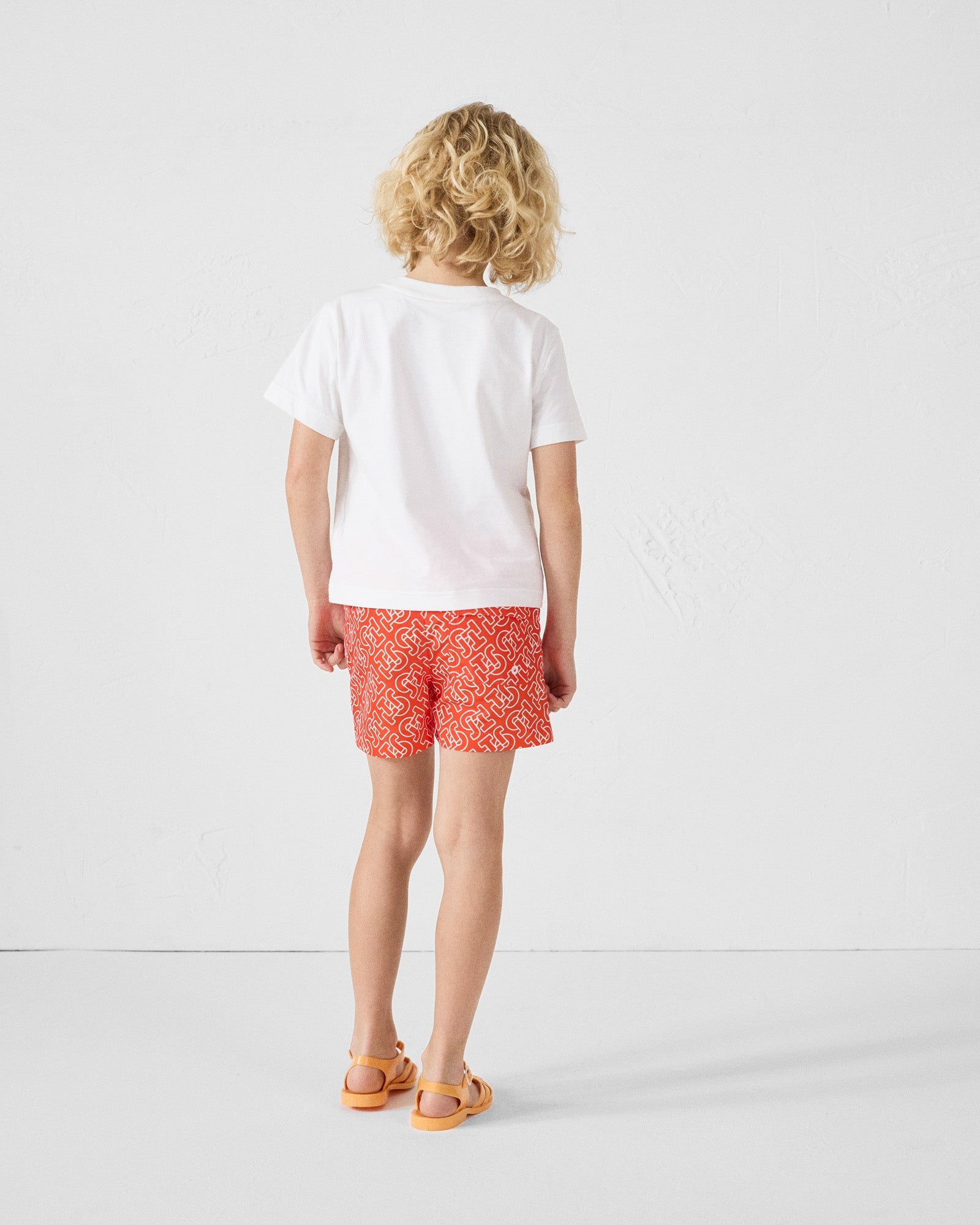 Maillot de bain Mono rouge feu Mimosa Monogram