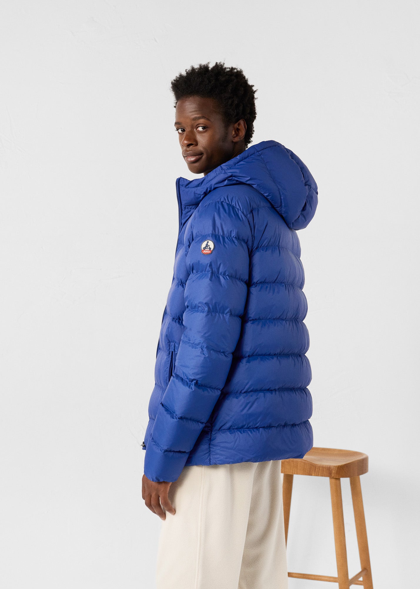 Doudoune confort Bleu cobalt Johny