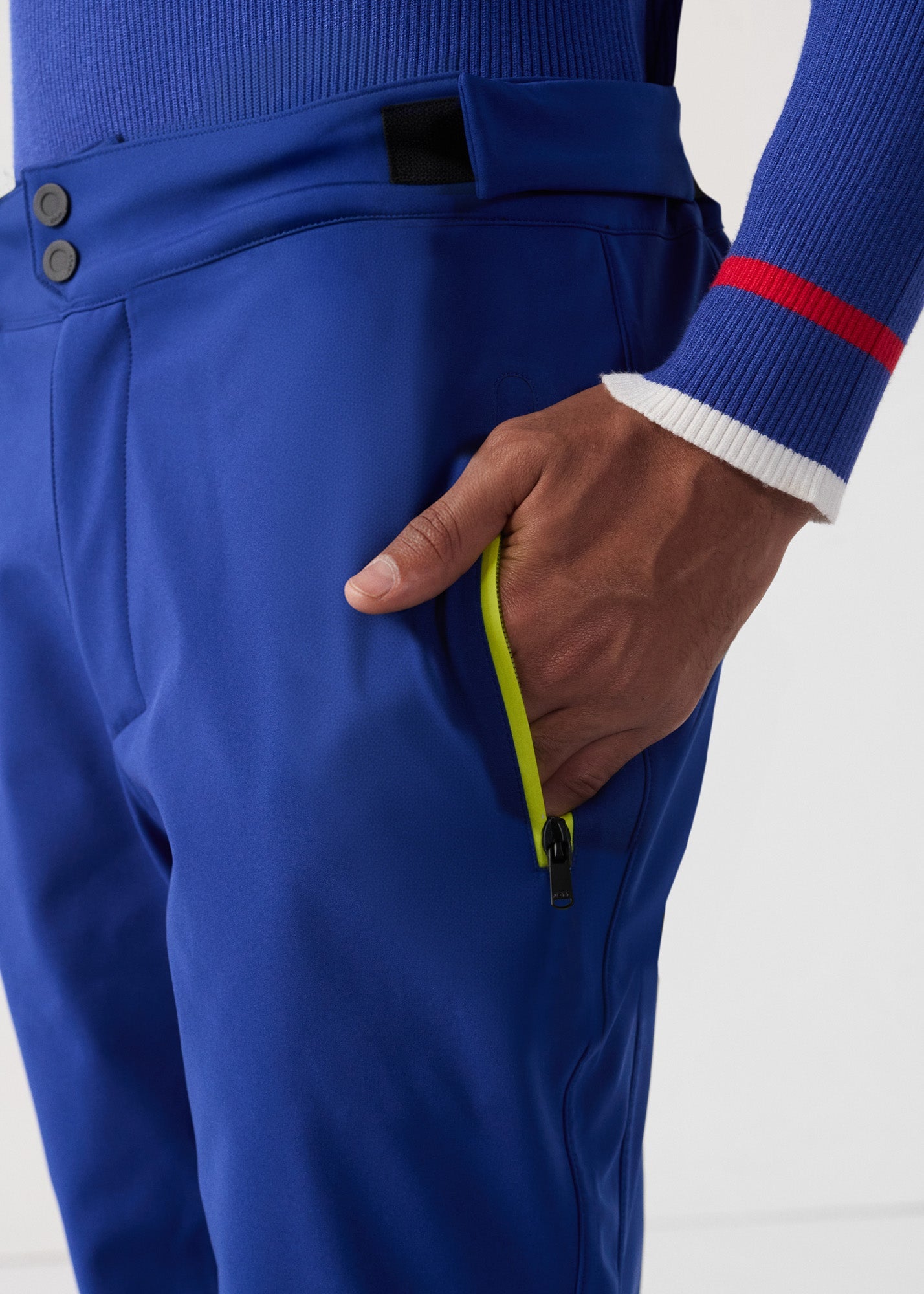 Pantalon ski Imperméable Grand froid Bleu cobalt Cairn
