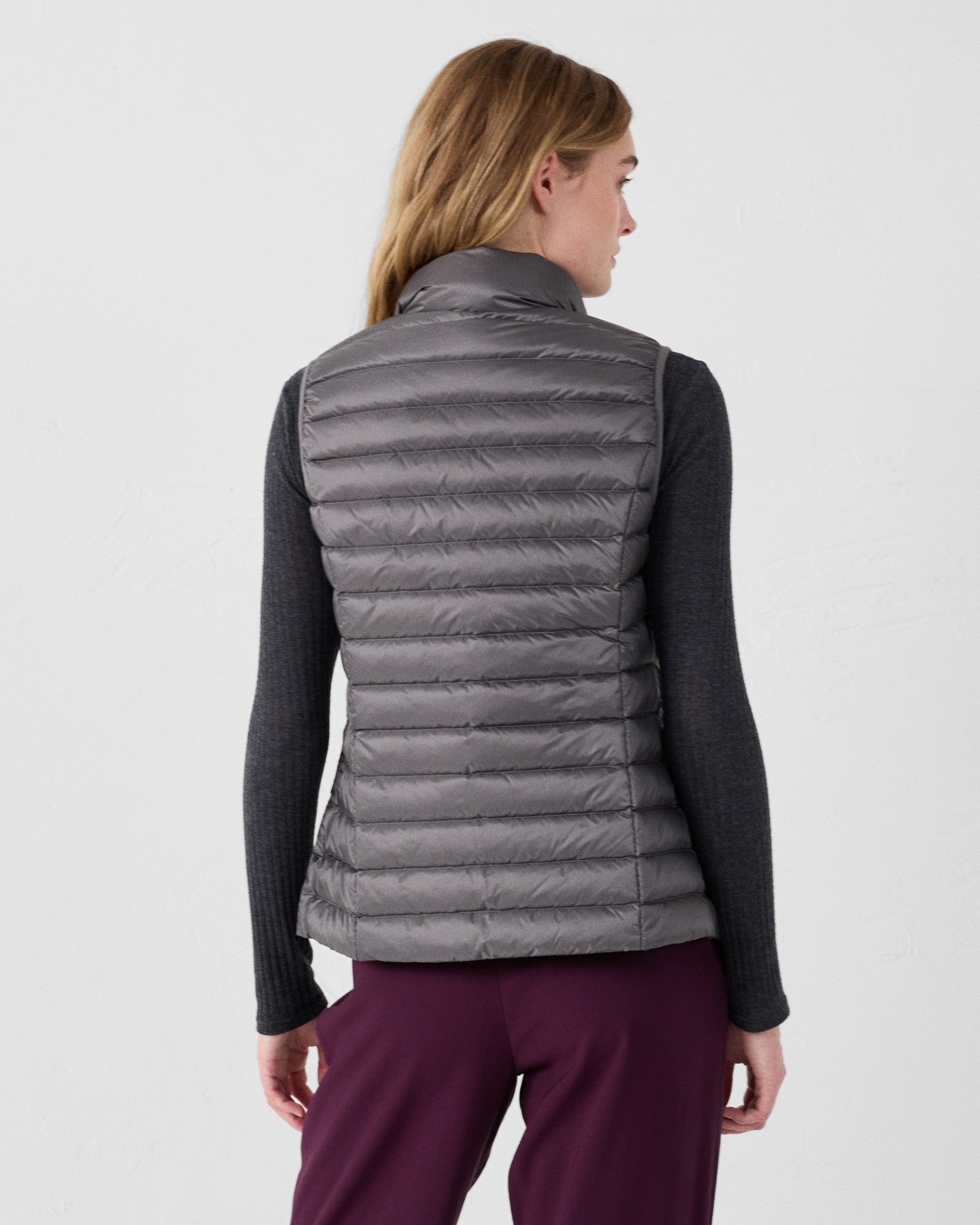 Doudoune légère sans manches Anthracite Seda