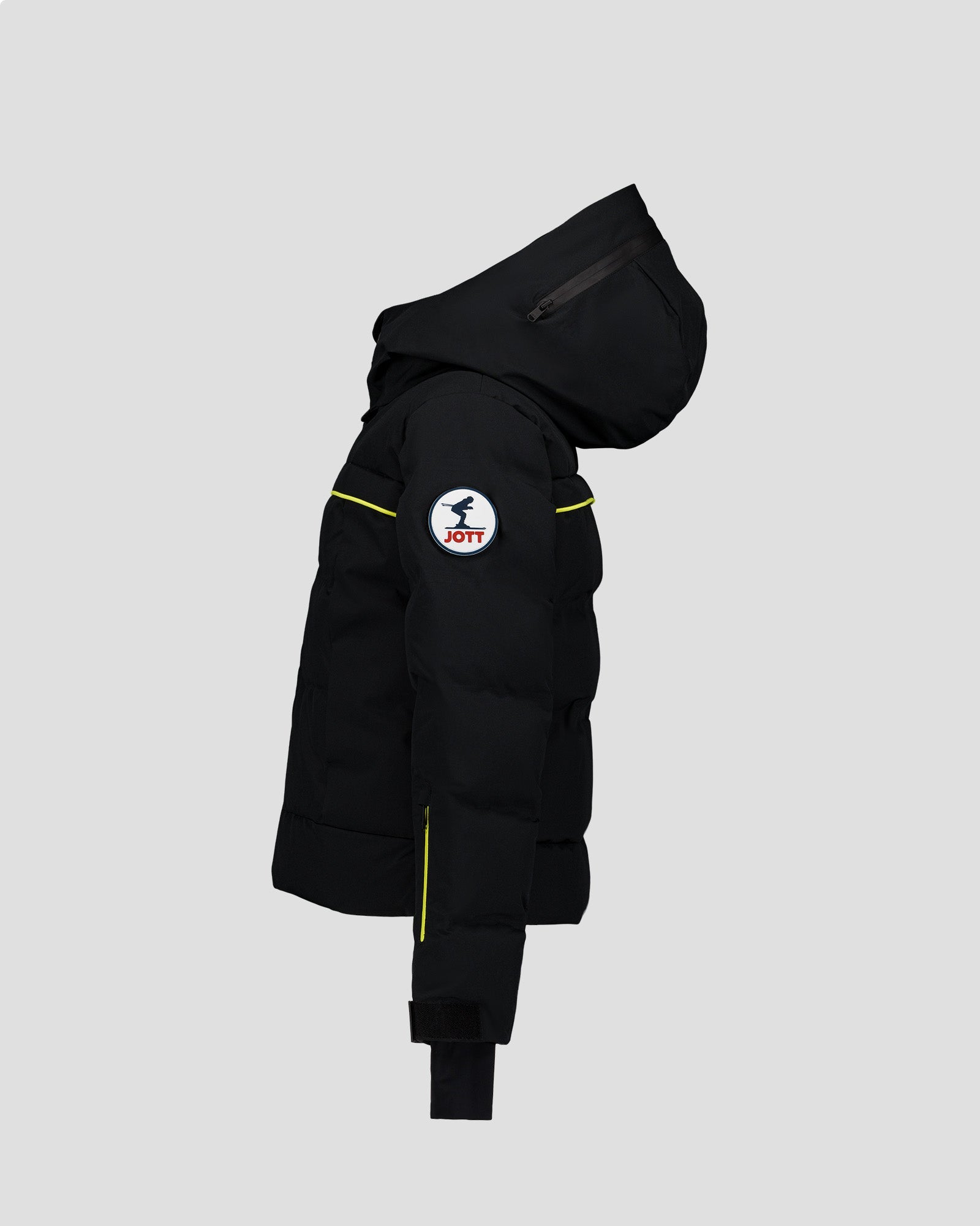 Doudoune ski enfant Grand froid Noir Cembros