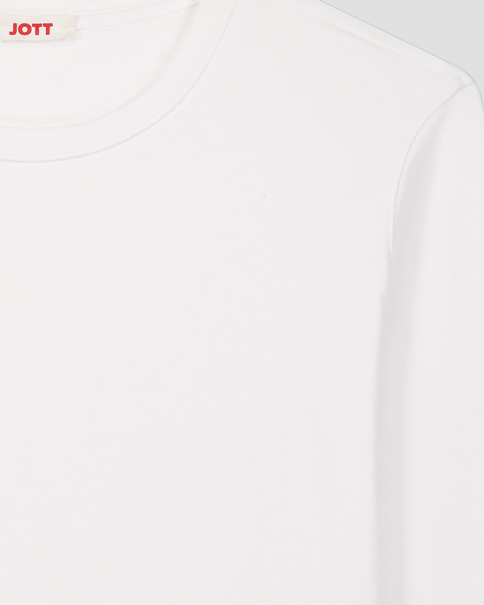 T-Shirt à col rond Blanc Emilio