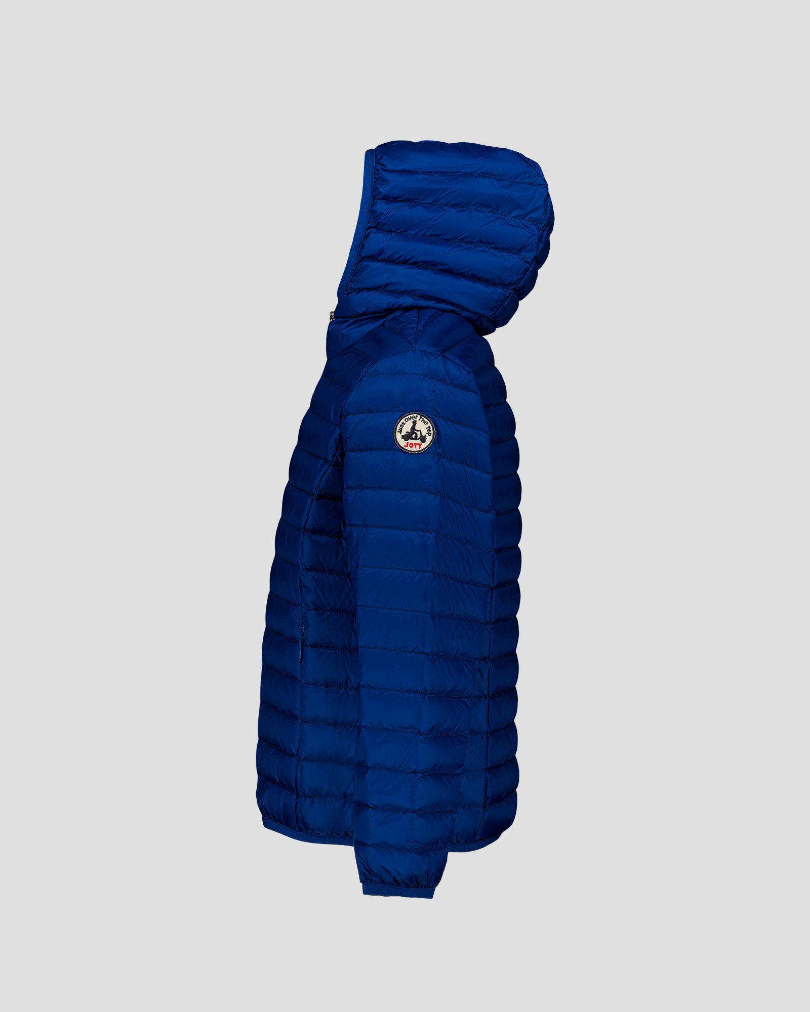 Doudoune légère à capuche enfant Bleu cobalt Hugo