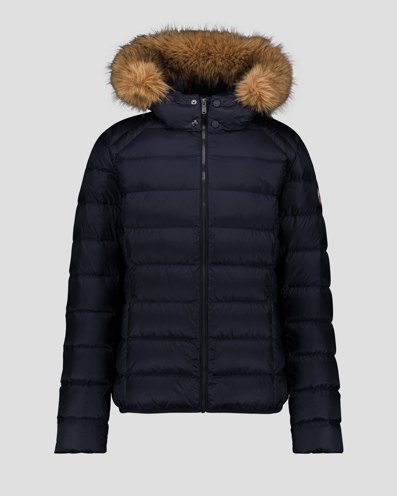 Doudoune à capuche Grand Froid Marine Prestige