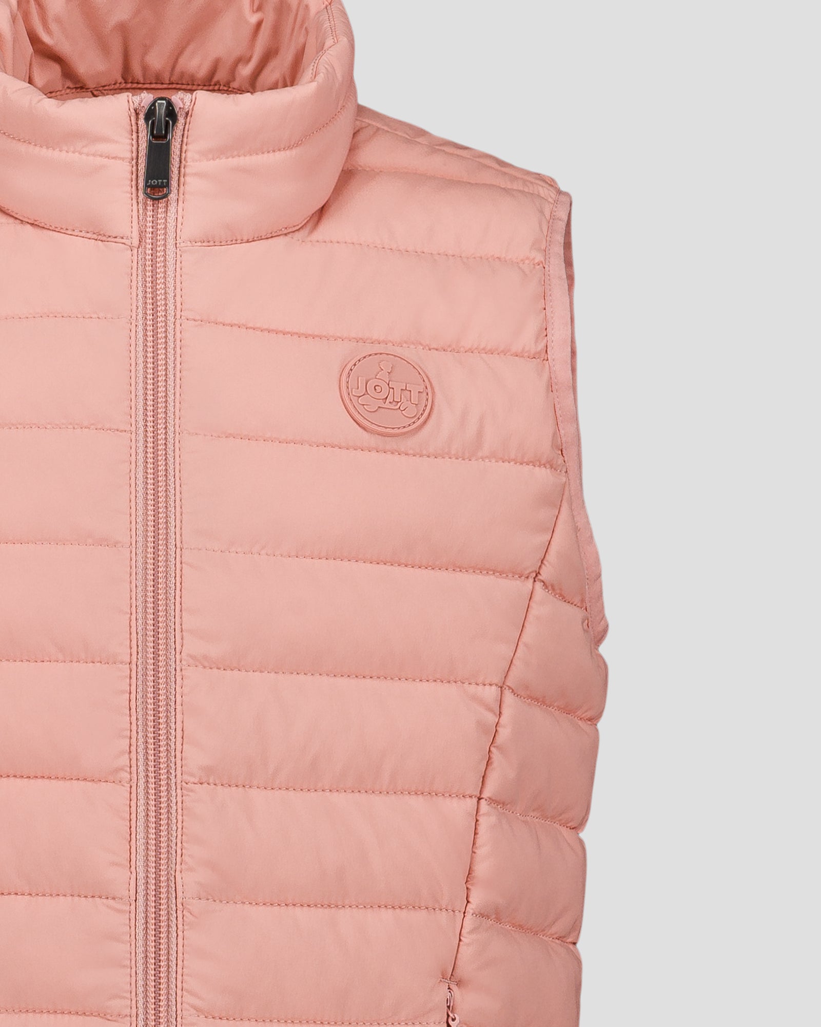 Doudoune enfant sans manches stretch Sable rose Soan