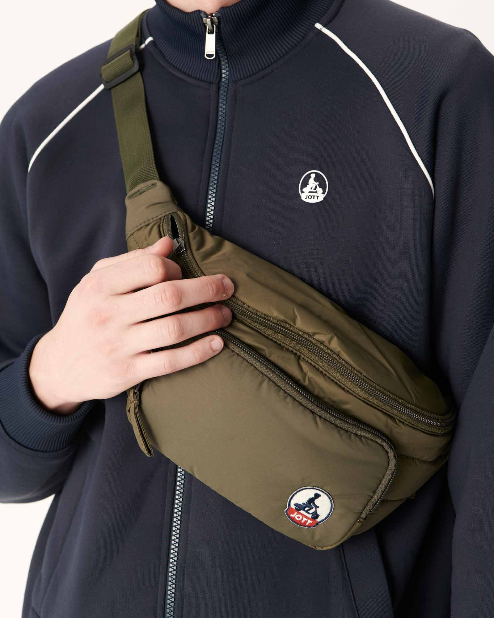 Sac banane bi-matière Army Dena