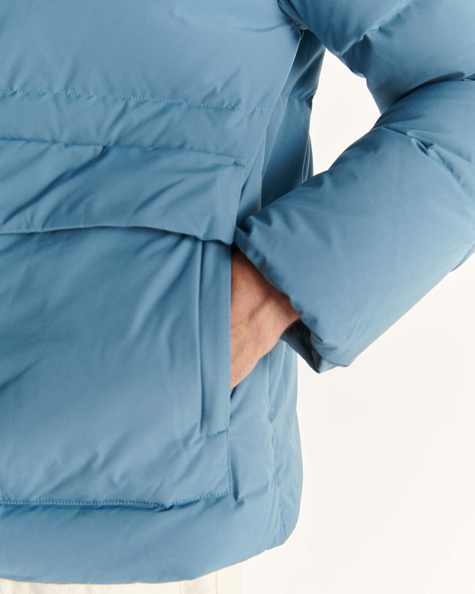 Doudoune Grand Froid Bleu froid Okinawa