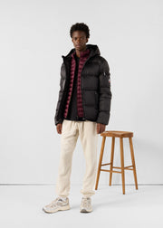 Doudoune à capuche Grand Froid Noir Java