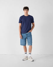 T-Shirt à col rond Marine Petro