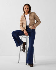 Doudoune légère Beige Cha