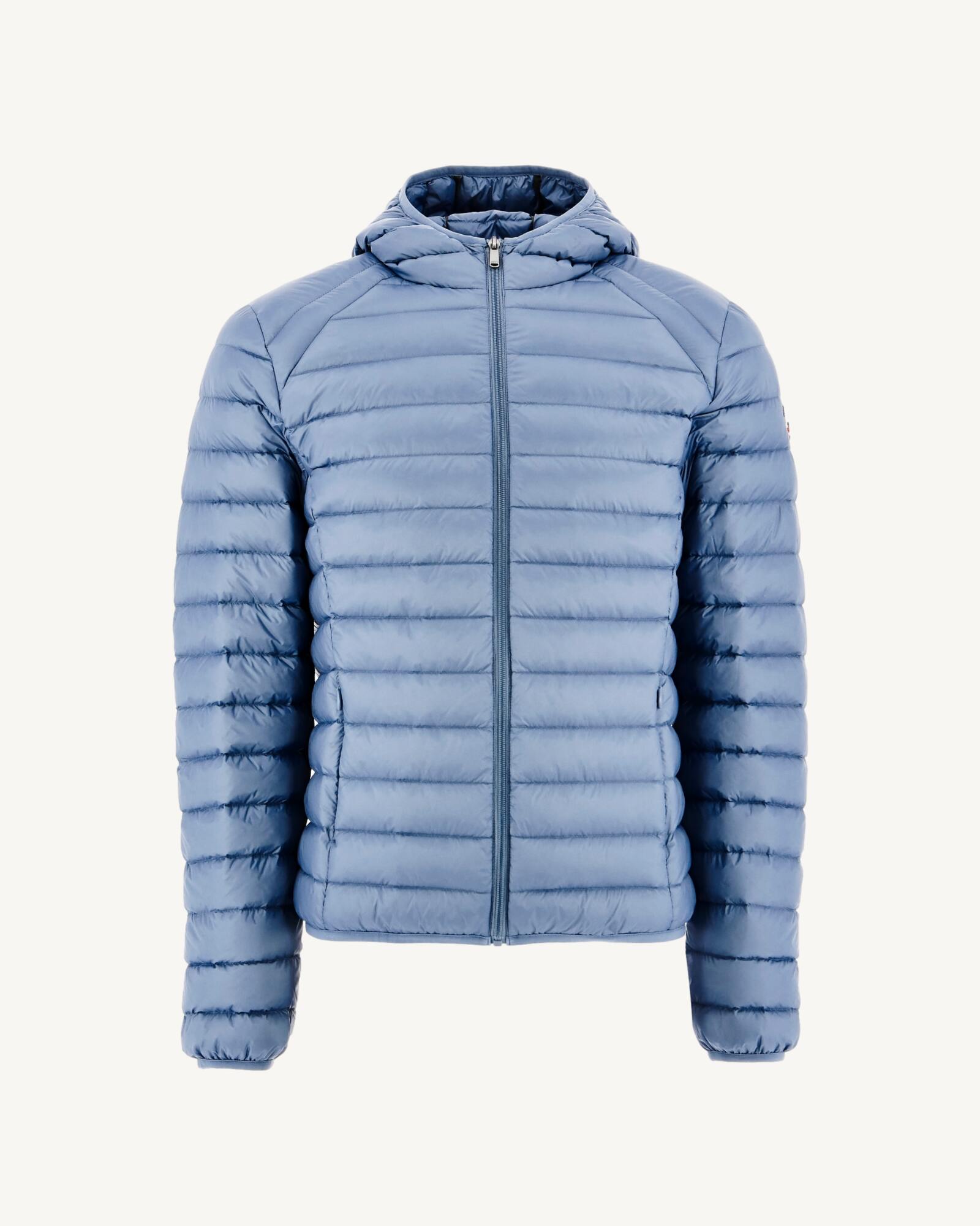 Doudoune légère à capuche Bleu délavé Nico