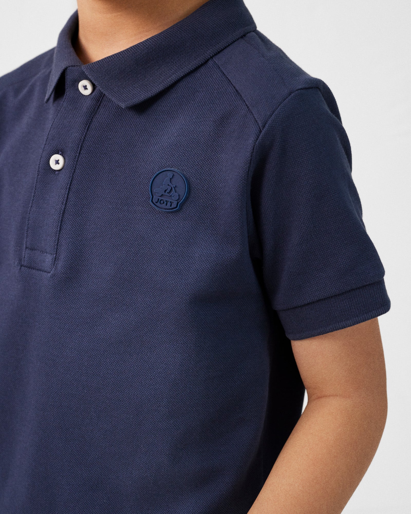 Polo enfant en coton Marine Ciro
