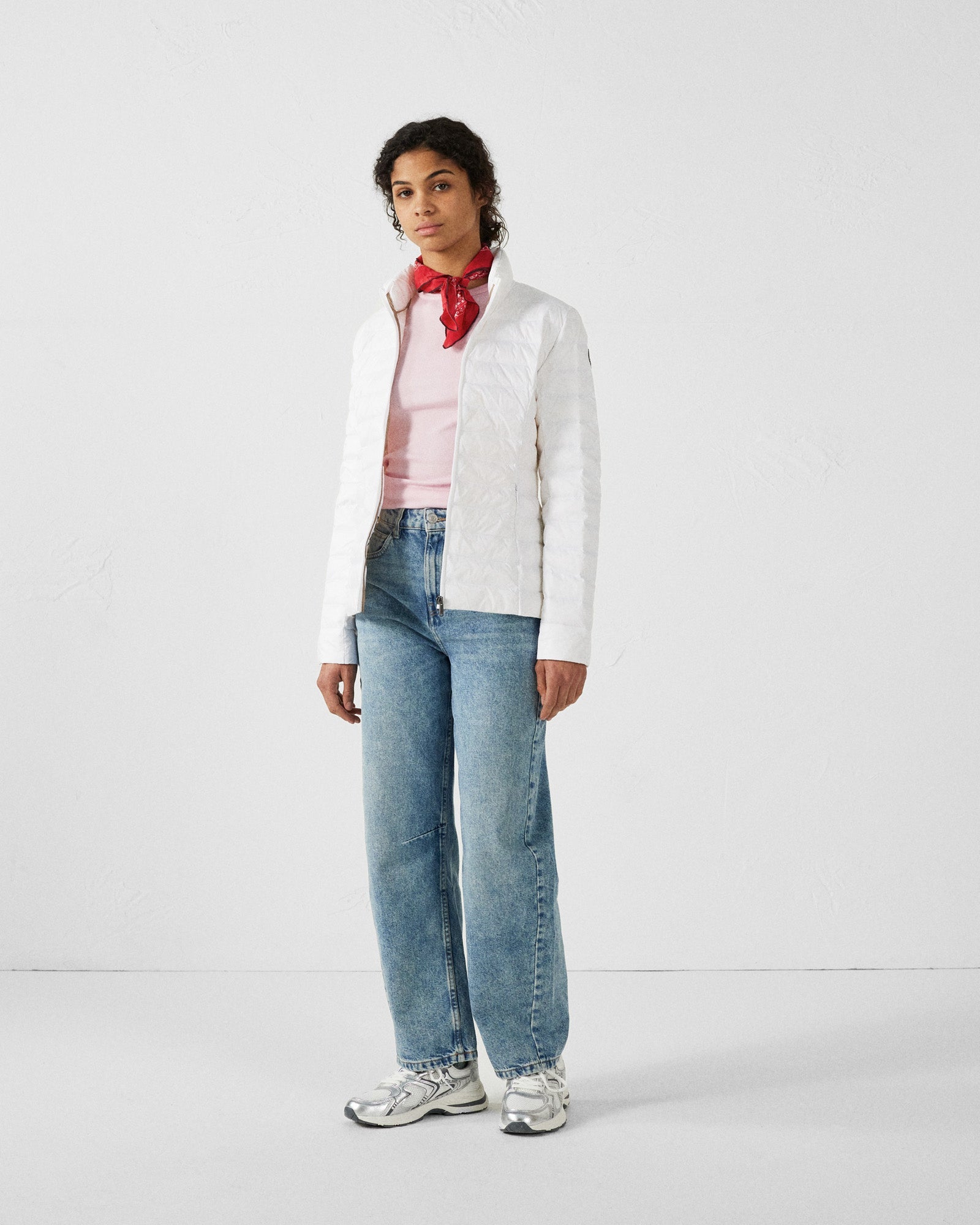 Doudoune légère Blanc Cha