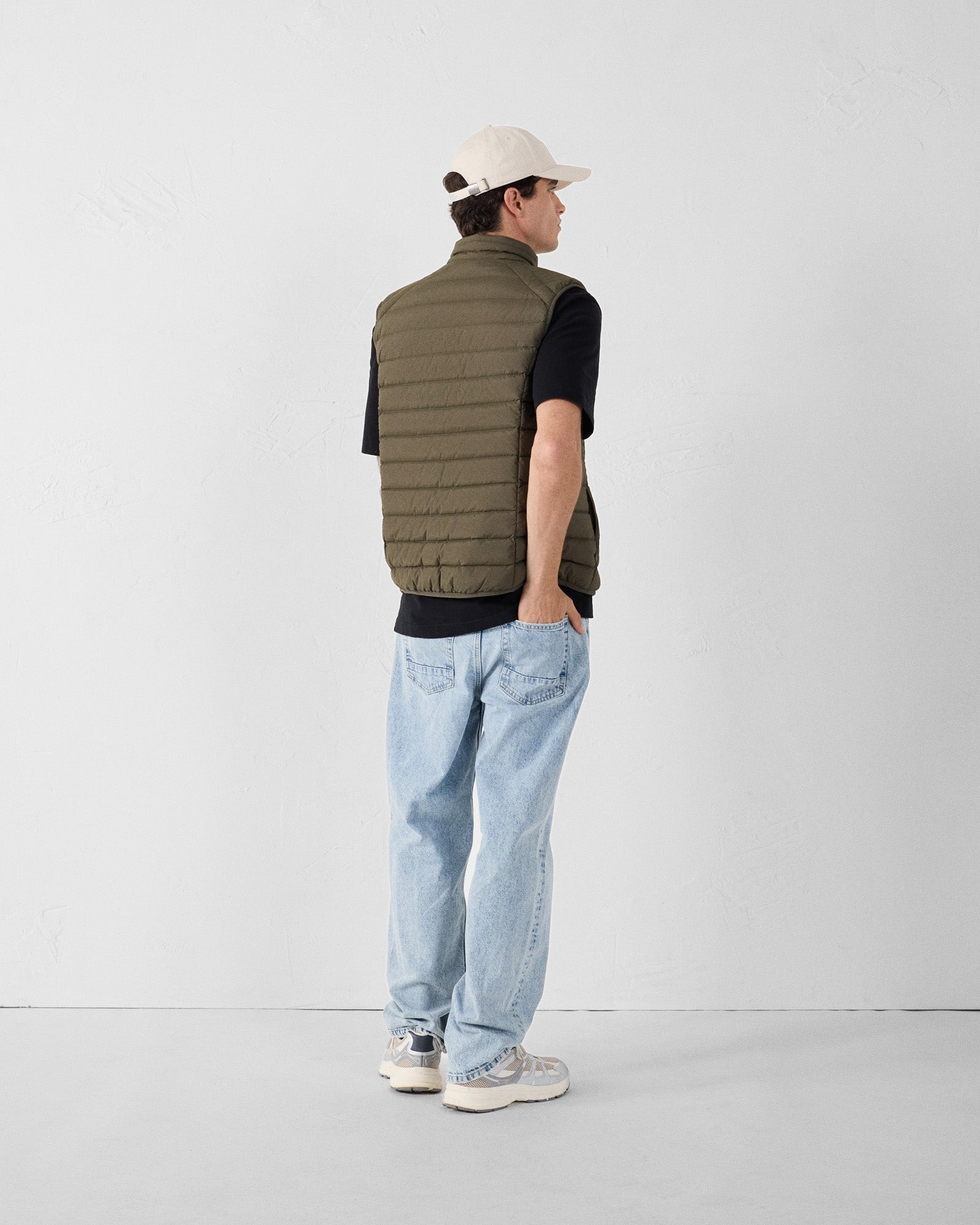 Doudoune sans manches stretch Army Arafo