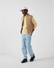 Doudoune sans manches Beige Tom