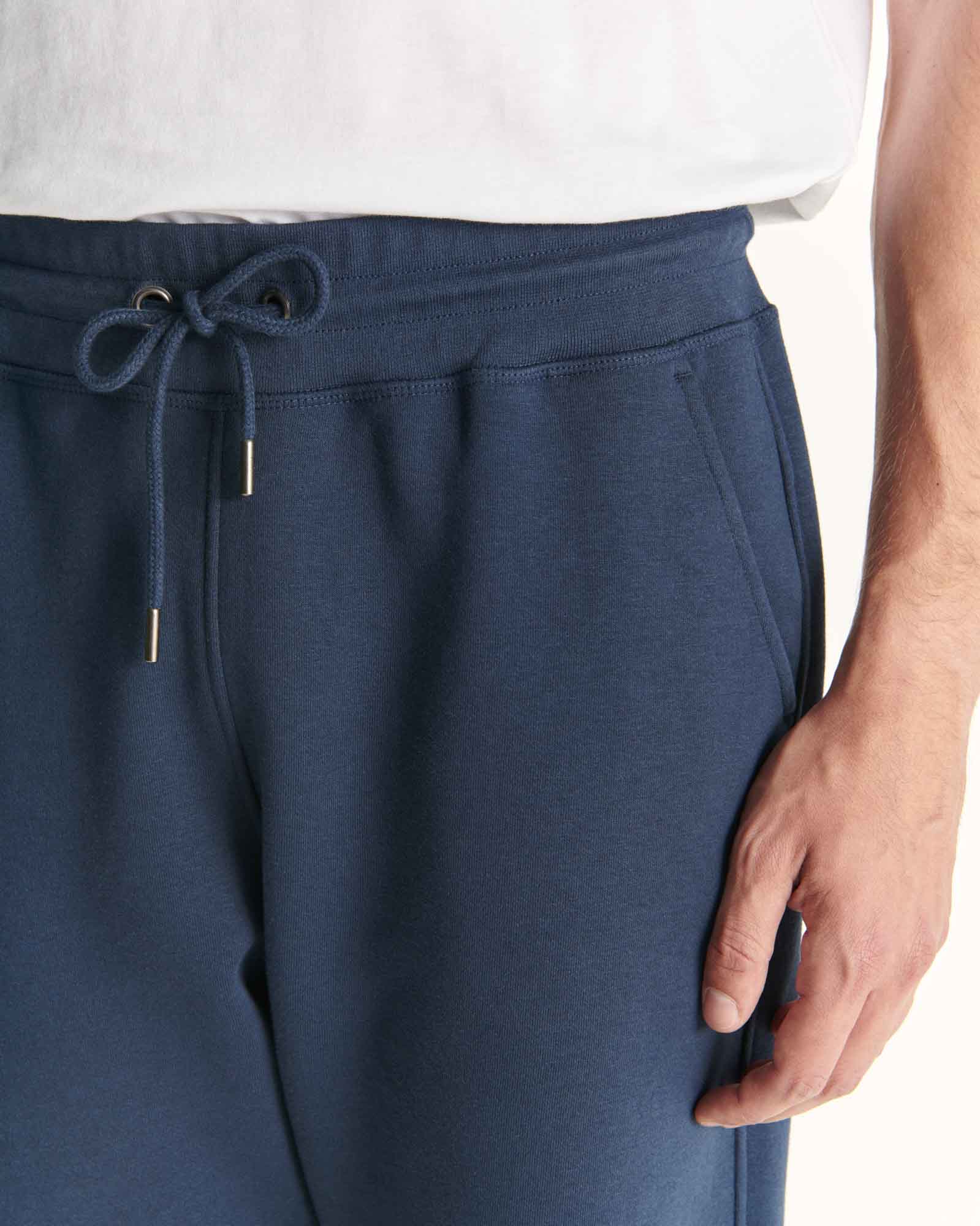 Jogpant homme en coton biologique Marine Santiago