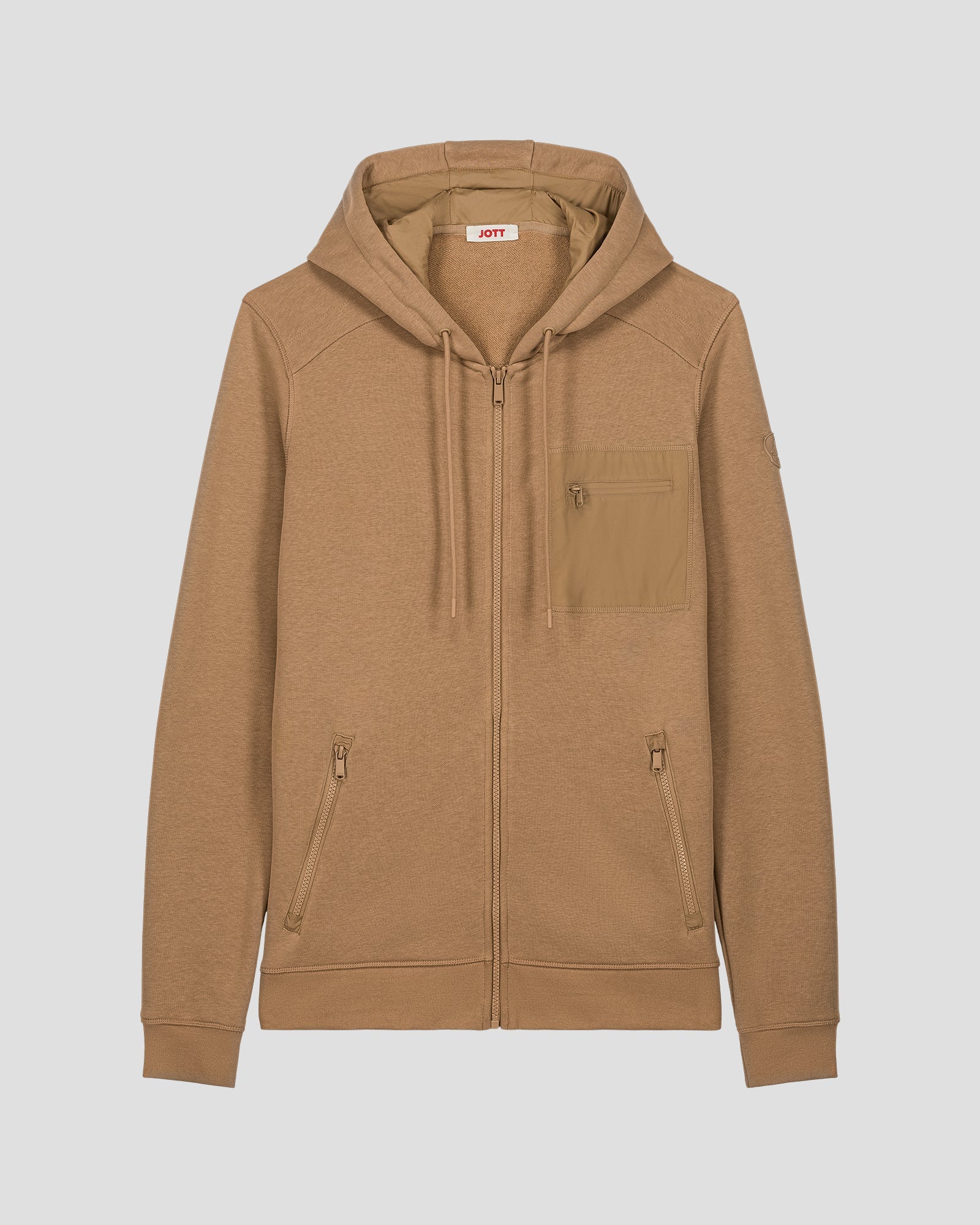 Veste zippée en coton Fauve Hector