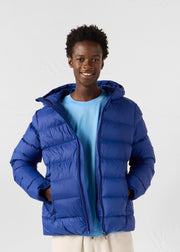 Doudoune confort Bleu cobalt Johny