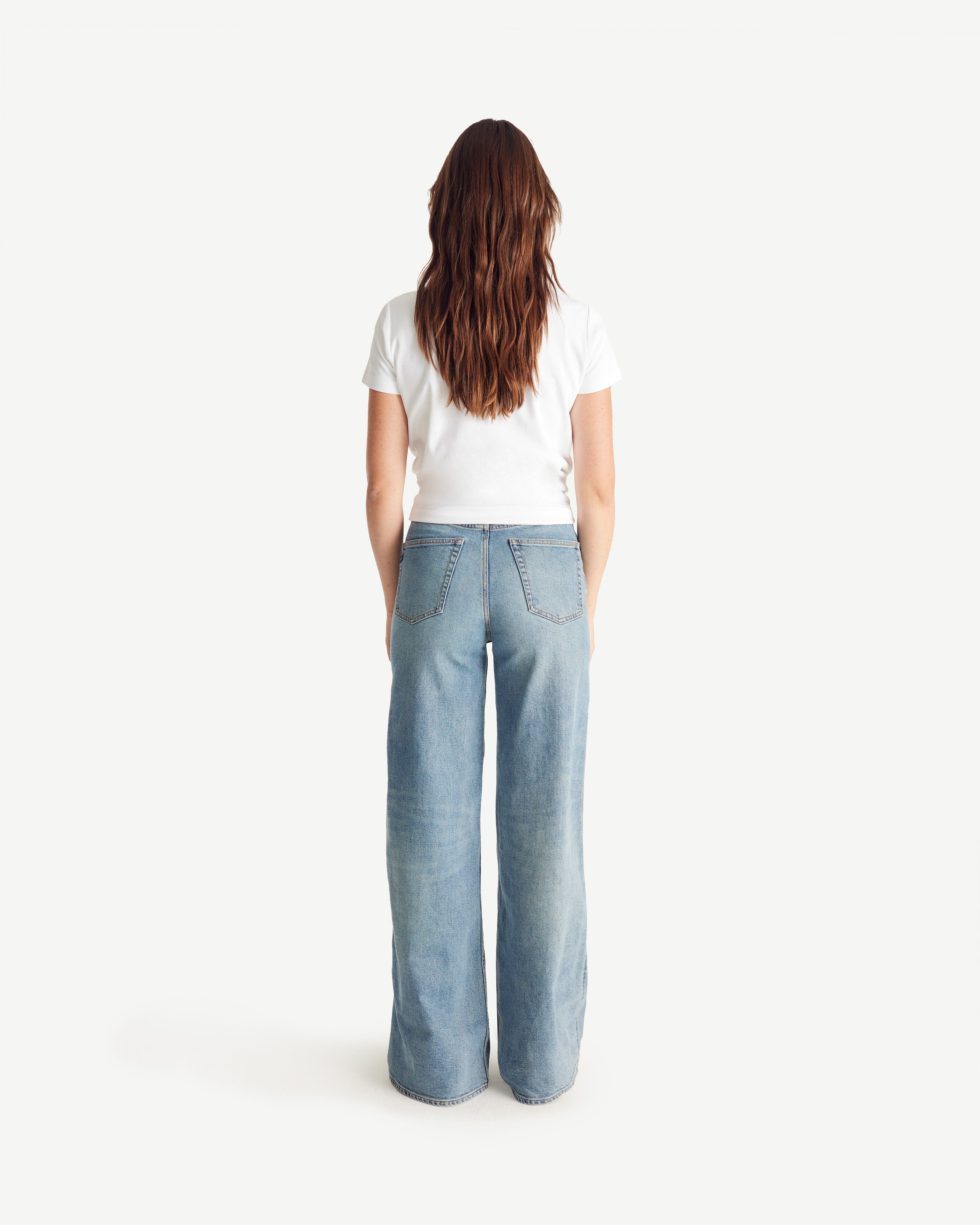 Jean femme wide leg Light denim Miku JOTT x DENHAM